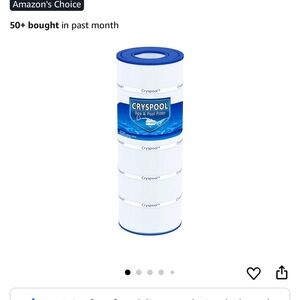 Cryspool 08032 Pool Filter Compatible with UHD-SR100 WC108-58S2X 100TX 100TXR